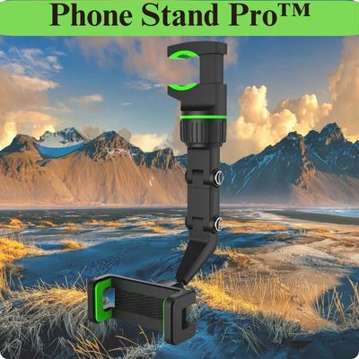 Phone Stand Pro™ – Support Rétroviseur 360° Ultra Rétractable