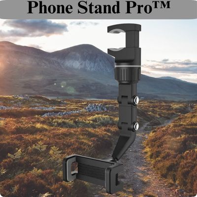 Phone Stand Pro™ – Support Rétroviseur 360° Ultra Rétractable