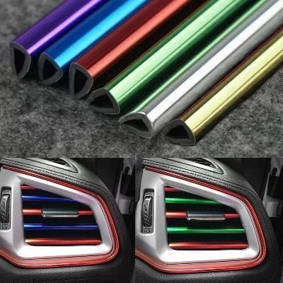 BANDES DÉCORATIVES POUR VOITURE ( 10 Pièces ) / VENT TRIM™ - equipeauto64.com