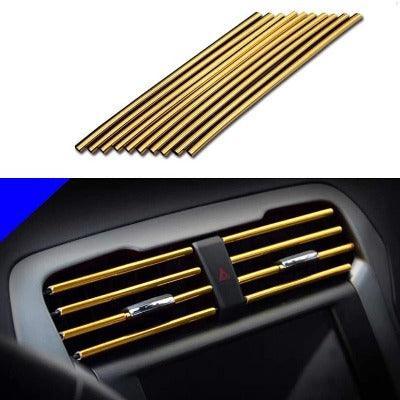 BANDES DÉCORATIVES POUR VOITURE ( 10 Pièces ) / VENT TRIM™ - equipeauto64.com