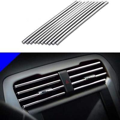 BANDES DÉCORATIVES POUR VOITURE ( 10 Pièces ) / VENT TRIM™ - equipeauto64.com
