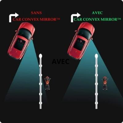 RETROVISEUR ANGLE MORT A VENTOUSE - CAR CONVEX MIRROR™ - equipeauto64.com