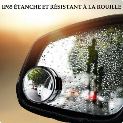 RETROVISEUR ANGLE MORT A VENTOUSE - CAR CONVEX MIRROR™ - equipeauto64.com