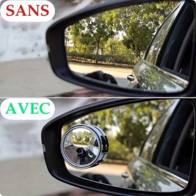 RETROVISEUR ANGLE MORT A VENTOUSE - CAR CONVEX MIRROR™ - equipeauto64.com